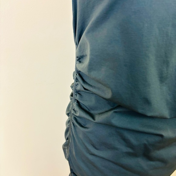 BLANQI Dark Green Square Neck Comfort Support Mini Maternity Dress (M/L) - Picture 10 of 14